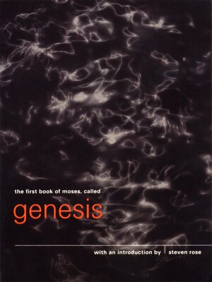 cover image of The First Book of Moses, Called Genesis
